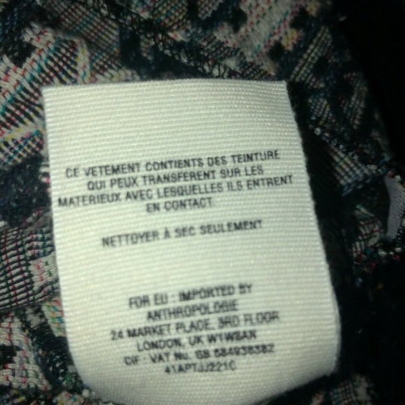 Hei Hei Anthropologie  Faifo Aztec‎ Jacket  Women’s US 10 - Picture 9 of 12